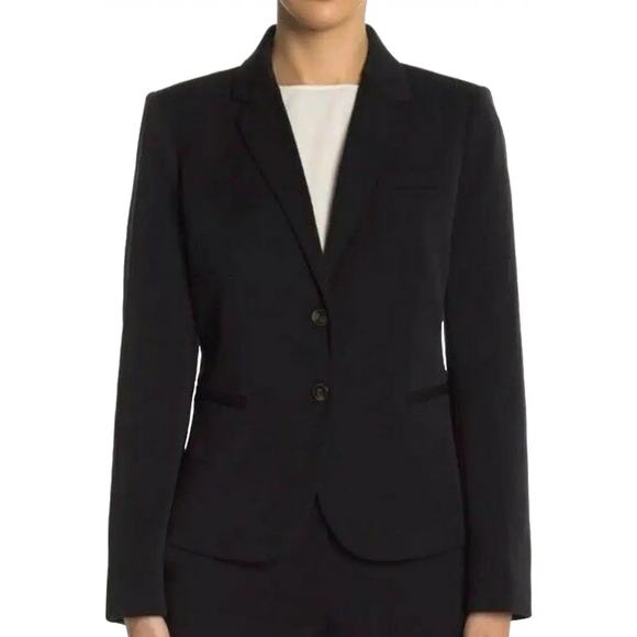 J.Crew Schoolboy Blazer Single Breasted Black Size Large - Picture 1 of 9